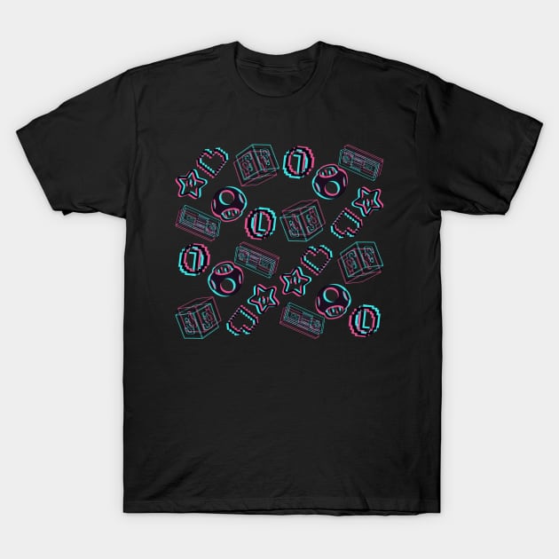 A glitch in the gaming system T-Shirt by AustomeArtDesigns